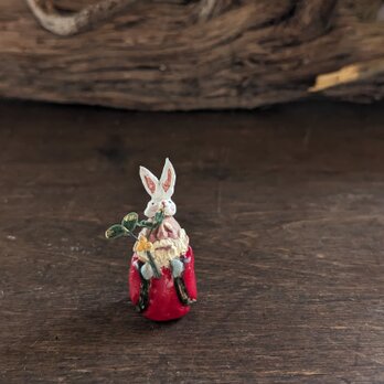小さな小さなサンタクロース　4（ウサギさん）の画像