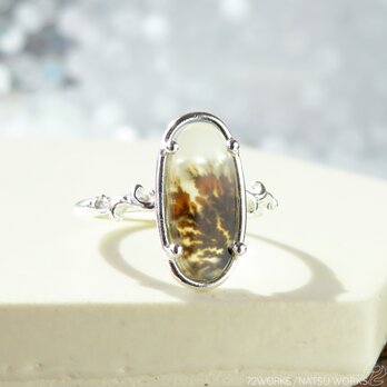 デンドリティック アゲート リング / Dendritic Agate Ring m8の画像