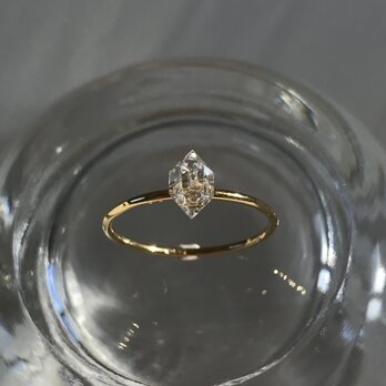 Herkimer diamond Ring （14KGF）の画像
