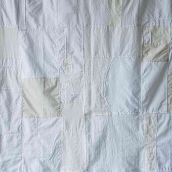 「白の重なり」永遠の布 サイズ180×90cmの画像