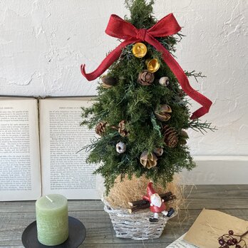 【送料500円でお届け】ナチュラルなクリスマスツリー〜妖精サンタの物語Cの画像