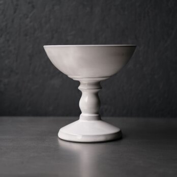 【高杯 碗なり 白妙】の画像