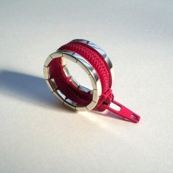 zip ring - redの画像