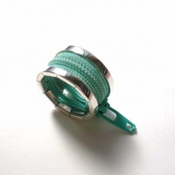 zip ring - peppermint greenの画像