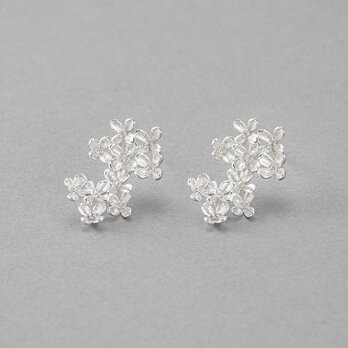 銀木犀 ピアス Ⅱ.