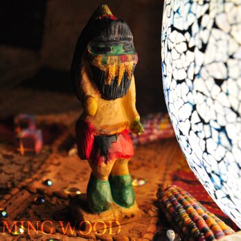 ロングヘアーカチナ　Longhair Katsina ornament　Indianの画像