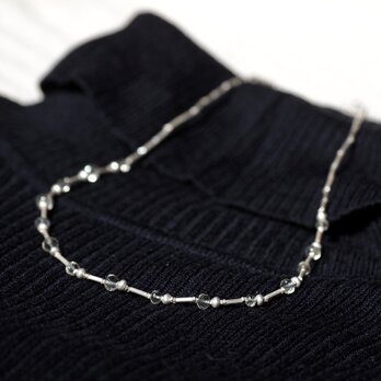 'Scapolite' silver necklaceの画像
