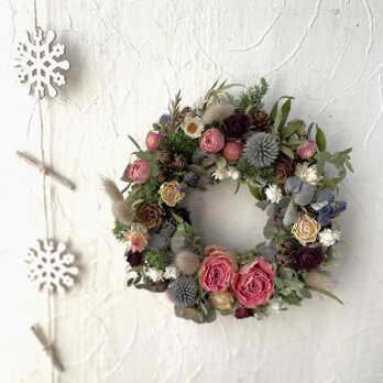 Roses,Sophia loren winter wreathの画像