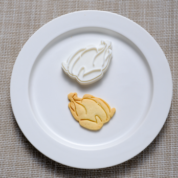 ローストチキン（クッキーカッター・クッキー型）の画像
