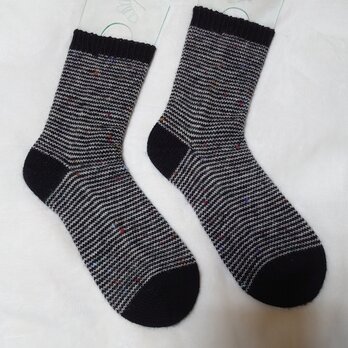 手編み靴下  opal ジョグレスストライプの画像