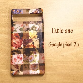 【リバティ生地】アーカイブギンガムオレンジ  Google Pixel 7aの画像