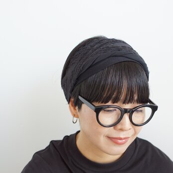 patchwork turban (cotton mix 23aw-d)の画像