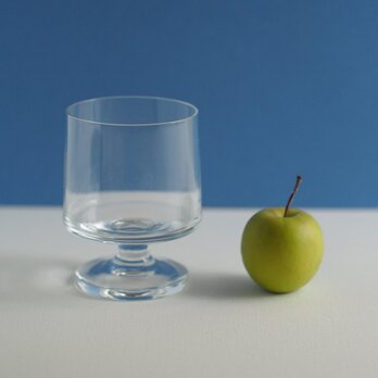 【Vintage】デンマーク 図形のグラス（clear - port wine）の画像