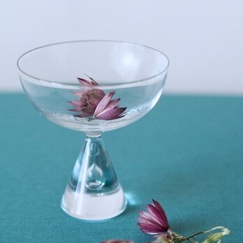 【Vintage】デンマーク しずくのグラス（liqueur）の画像
