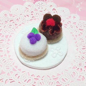 *՜pon pon afternoon tea*՜カップ入り！プチフール(2種ケーキBセット)の画像