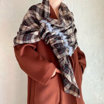 wool gauze scarfの画像