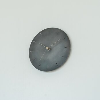 【受注製作】壁掛け時計−タイプ2しるし入り / 鉄の画像