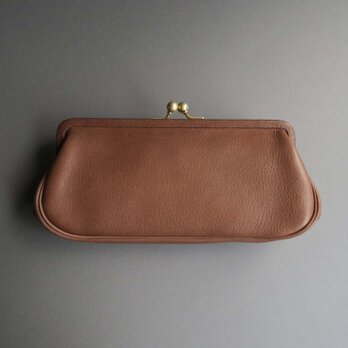 plain gama long wallet (antique　brown)の画像