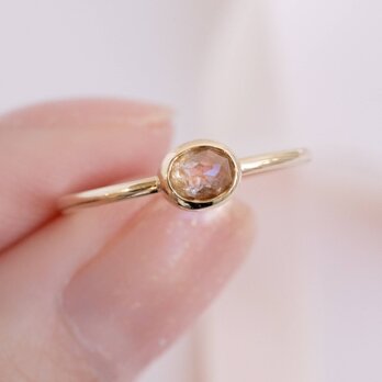Peach Jam Diamond Ringの画像