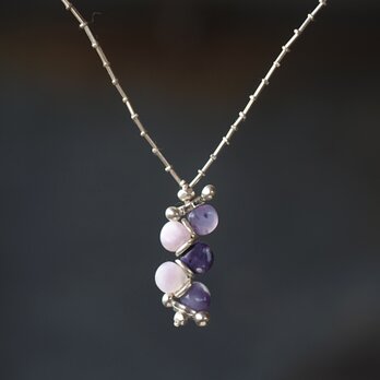 -Tiffany stone- silver pendantの画像