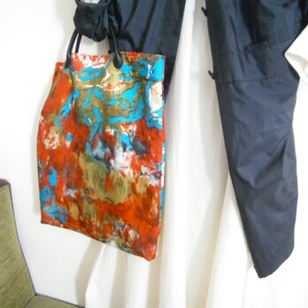 AbstractPaints×linen ToteBagの画像