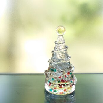 ガラスのクリスマスツリー　Whiskyの画像
