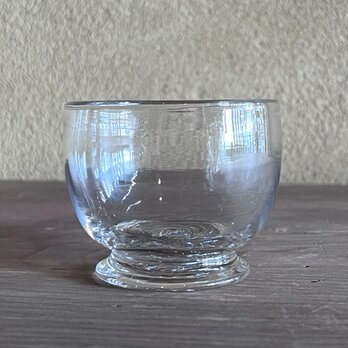 フランス製の手吹きのミニグラスの画像