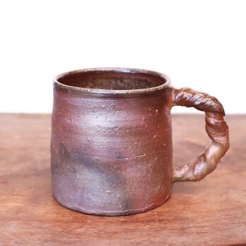 備前焼　コーヒーカップ(サンギリ)　c3-003の画像