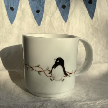 子ペンギンさんの、小さめマグカップの画像