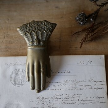 HAND 貴婦人の手　クリップ　フランスアンティーク　ブロカントのある生活の画像