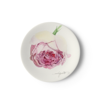 rose の小皿の画像