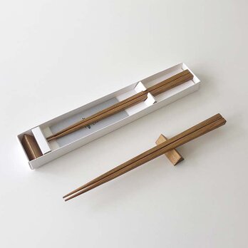 U& ：JYUSHIN（箸と箸置きのセット） 箸 箸おき 父の日 結婚 ギフト プレゼント 結婚祝い 成人式 還暦の画像