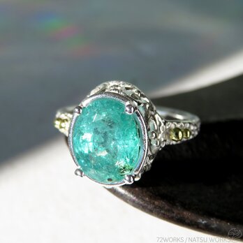 エメラルド リング / Emerald and 18k Ringの画像