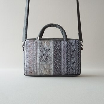 GRAY FRANCE RIBBON 2WAY MINI BAGの画像