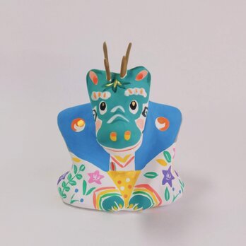 干支張子　辰年　首振り （1）の画像