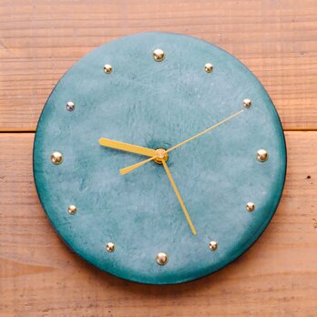 《CERETTA》Leather　Wall Clock 《12colors》の画像