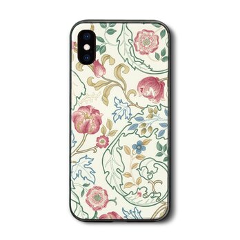 【ウィリアムモリス アカンサス】スマホケース ガラスケース 名画 iPhone7 iPhoneXRの画像