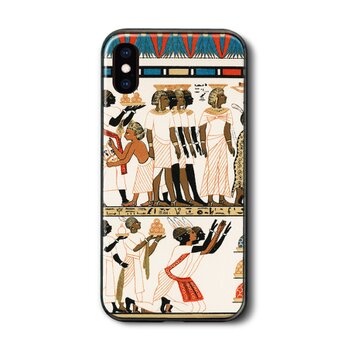 【古代のエジプトの絵画】スマホケース ガラスケース 名画 iPhone15 iPhone13の画像