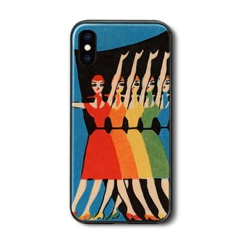 【レトロポスター ロシア ダンサー】スマホケース ガラスケース 名画 iPhoneSE3 第三世代の画像