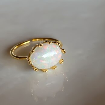 Ethiopian Opal Ring【gift box】117の画像