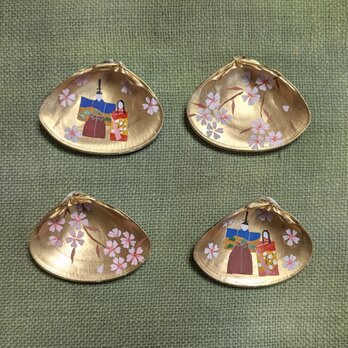 貝合わせ（お雛様）の画像