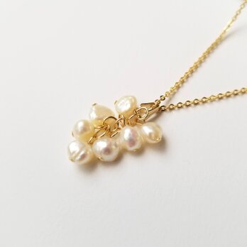 淡水パール ネックレス｜上品 ゴールド パールネックレス 結婚式 卒業式 入学式 ギフト