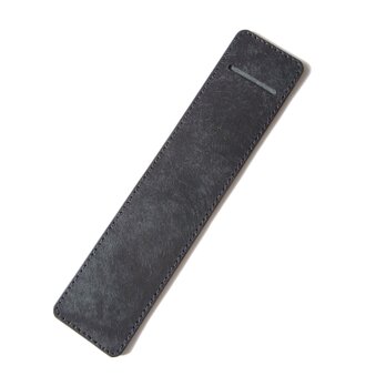 極薄革のペンシース　ブラック　マヤベリーversionの画像