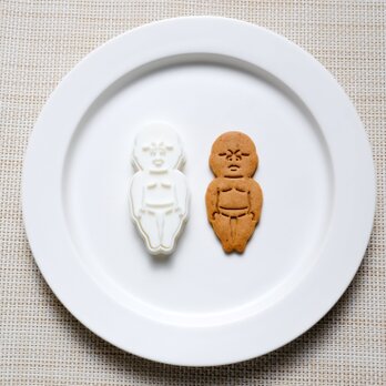 すやすや赤ちゃん（クッキーカッター・クッキー型）の画像