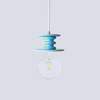 ブルーグリーンペンダントランプ Frutti Lampの画像