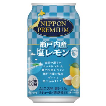 NIPPON PREMIUM 瀬戸内産塩レモン 6缶の画像