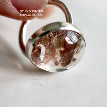 [氷山が宿る quartz]ringの画像