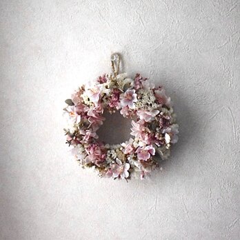春満開！　桜ピンクリースの画像