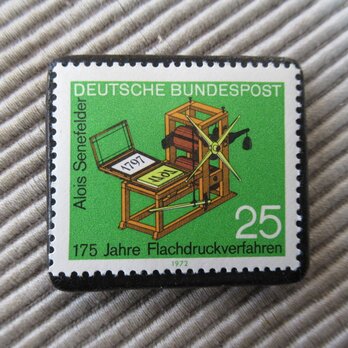 ドイツ　 切手ブローチ9308の画像