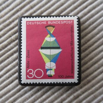 ドイツ　切手ブローチ9311の画像
